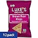 Luke's Organic Chips, Brown Rice/Pink Himalayan Sea Salt, 5 Ounce (Pack of 12)
