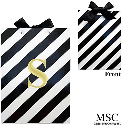 Mainstreet Collections STRIPE Monogram Clipboard - LTR S
