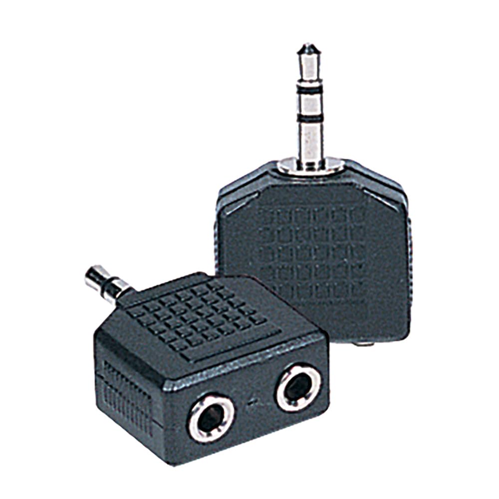 Kinsman LP13 3. 5 mm Dual Jack/3. 5 mm Stereo Plug