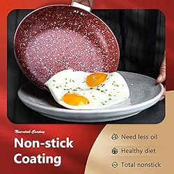 CSK 10"+12"Nonstick Frying Cookware Sets with