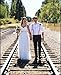 SoarDream White Bridal Sash Wedding Belt Bridal Bridesmaid Dress sash