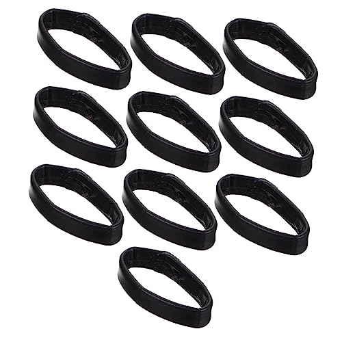 TOGEVAL 10pcs Leather Watch Band Watch Band Retainers for Straps Smooth for Comfortable Wear Easy Installation