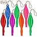35 Assorted Color Punching Balloons, Punch Balls with Rubber Band Handle for Party, Wedding