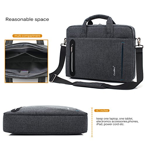 CoolBELL 17.3 inch Laptop Bag Messenger Bag Hand Bag