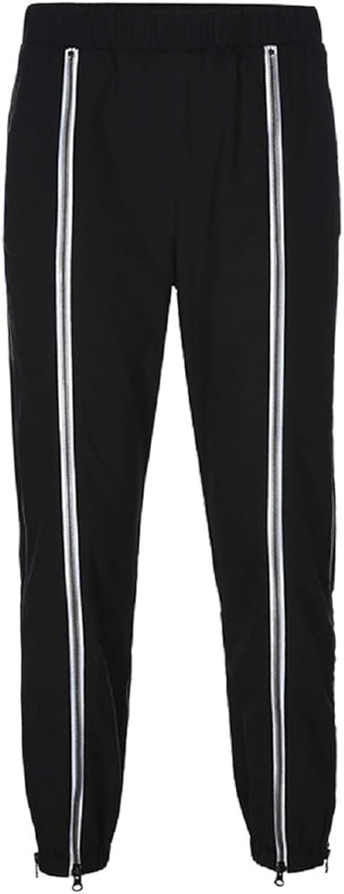 white striped trousers womens