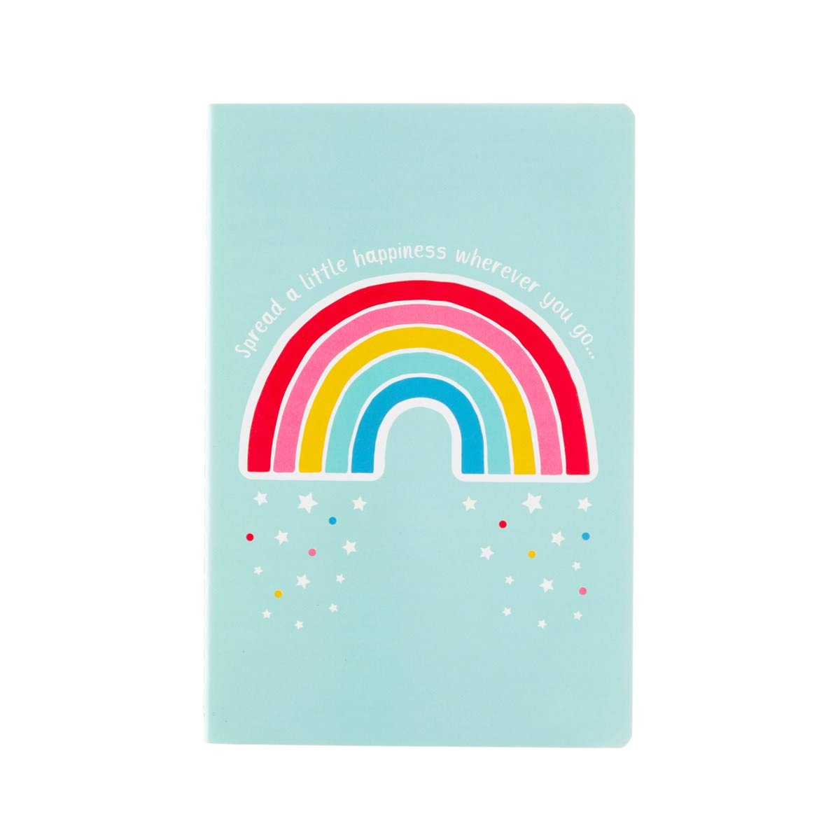 Sass & Belle Chasing Rainbows Spread Happiness A5 Notebook