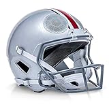 Audio Icons Ohio State Buckeyes Portable Bluetooth Speaker, Full Size College Football Helmet Replica Wireless Tailgate Speakers