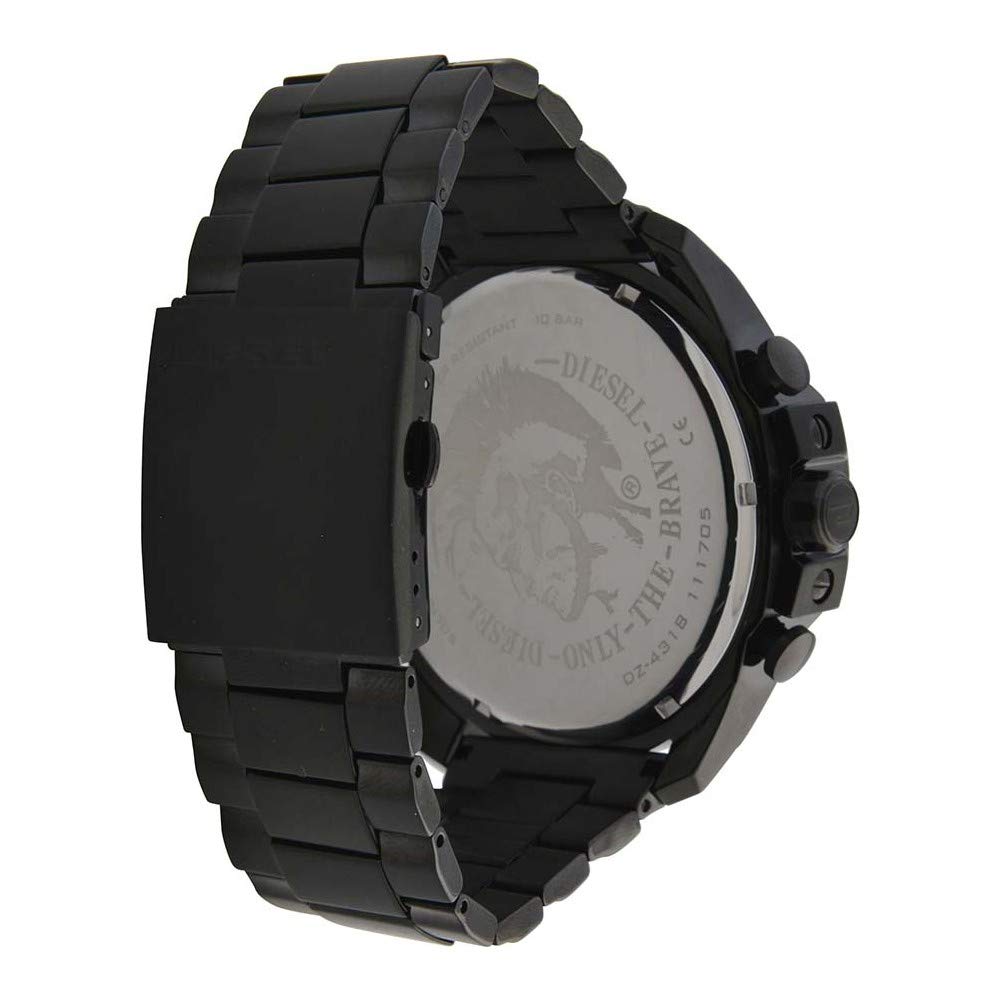 Diesel Chief Series Men's Chronograph Watch with Silicone, Stainless Steel or Leather Strap