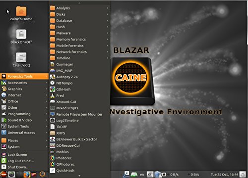 CAINE Computer Digital Forensics Investigative Environment Linux Live for PCs - Professional Law Enforcement Utilities