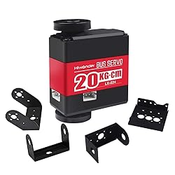 LX-224 Serial Bus Servo with Bracket, 3 Connectors