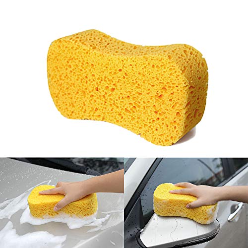 Groupcow 5pcs Car Wash Sponges Cleaning Sponges Scrubber