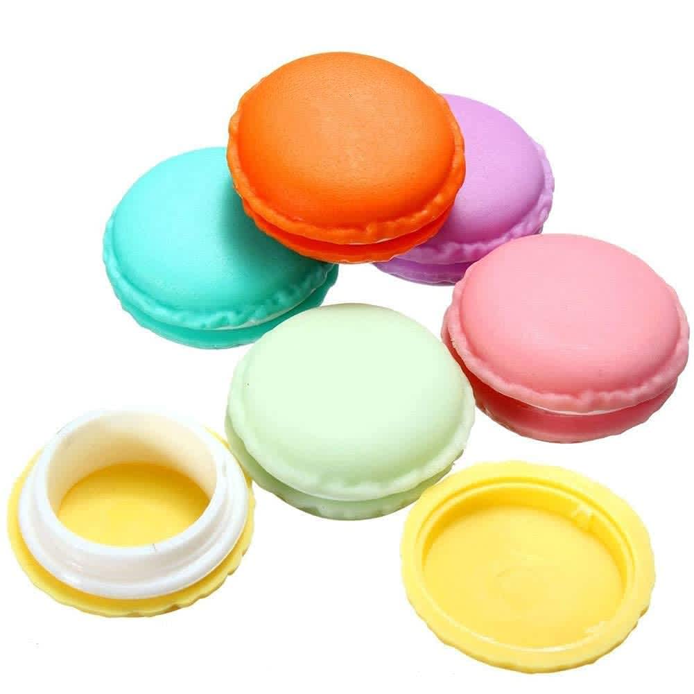 Ziranee Macaron Box,6 PCS Macaroon Boxes Mini Cute Boxes Macaron Storage Cases for Jewelry Earrings Necklaces Ring Pills Earphones 4 * 2CM