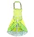 Hyzrz Hot Lovely Cheap Funny Aprons Green Girls Women Cupcake Shop Fashion Apron with Pocket