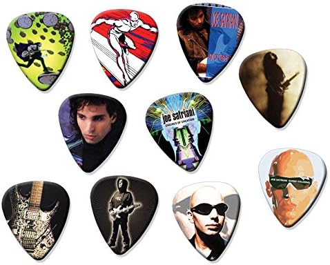 Joe Satriani Classic Recordings Set of 10 Electric Acoustic Guitar Plectrums