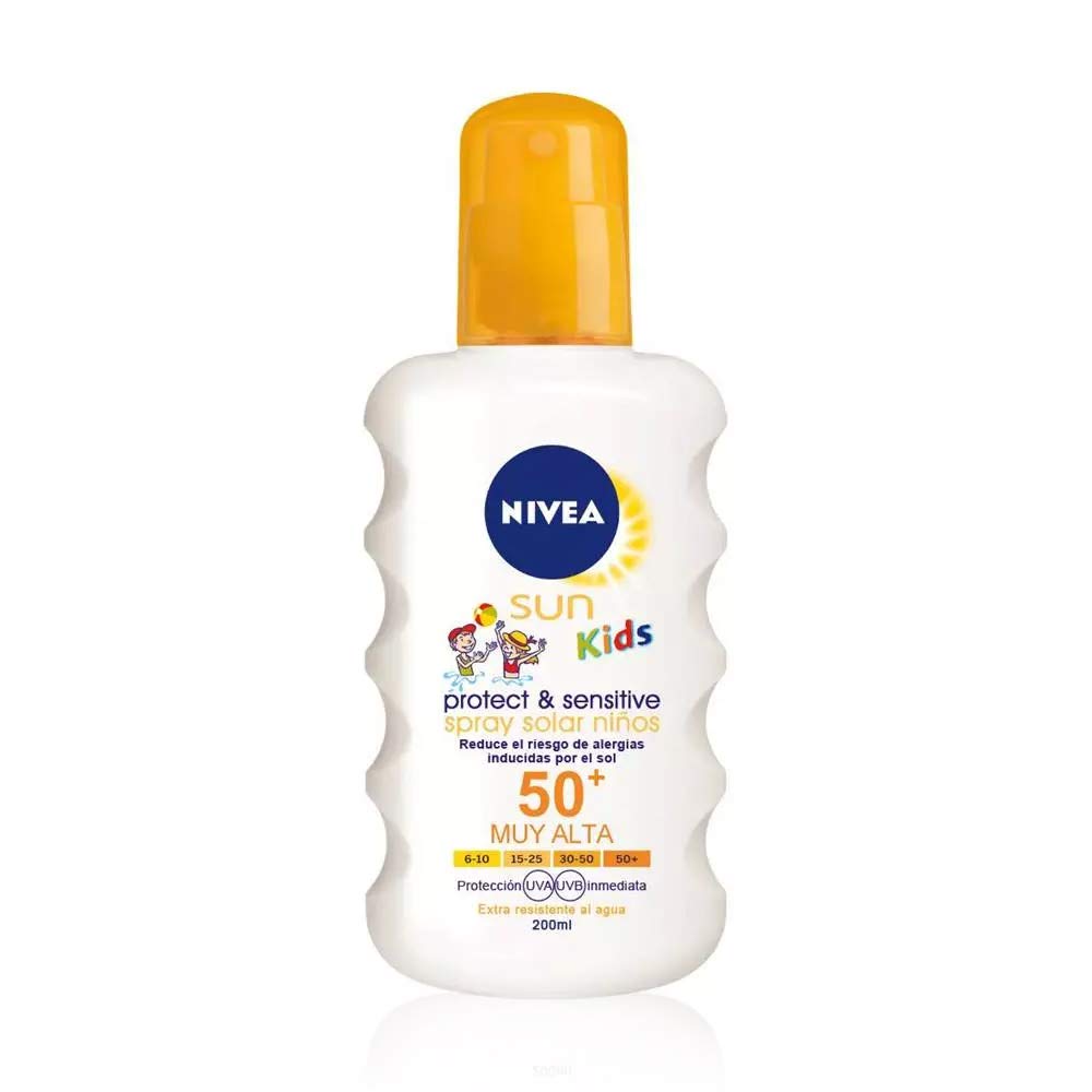 Nivea Sun Niños Protect & Sensitive Spray SPF50+ Sun Cream