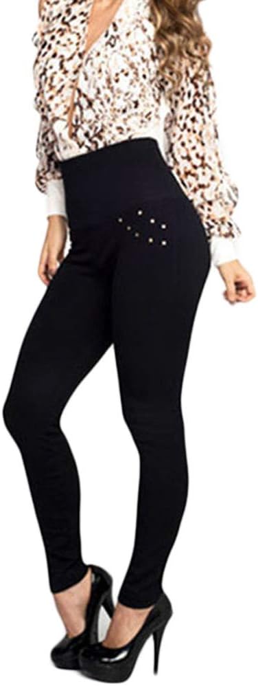 JMETRIC Elastic Sport Women's Pure Bottom Pants Hip-up Yoga Fitness Leggings Pants Trousers Black
