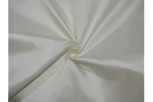 PURESILKS 100% Silk Taffeta Fabric White Ivory Twill Weave 40 Momme 58" Wide TAF5 by The Yard