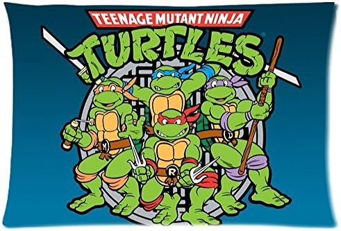 Fashion Area Anime Dakimakura Pillow Case Teenage Mutant Ninja Turtles Anime Hugging Pillowcase Best Christmas Gift 20X30 Inch 2 Sides by Ulive1005