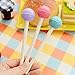 MagiDeal KitMax (TM) Pack of 8 Pcs 0.38mm Cute Cool Novelty Candy Color Lollipops Decor Gel Ink Pen Office School Supplies Students Children Gift (Color May Vary)