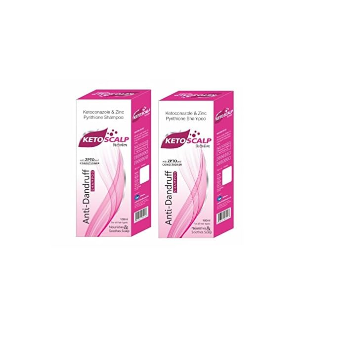 Buy Keto Scalp 100ml 3in1 Shampoo Ketoconazole + Zinc Pyrithione