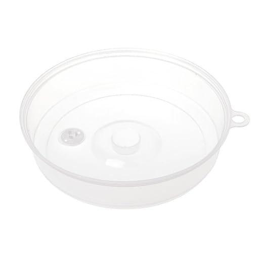 zhiwenCZW Cubierta de Placa de microondas de plástico Vapor ...