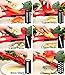 Yasmine Vegetable Slicer Cutter - 6 Interchangeable Blades with Peeler, Hand Protector, Storage Container Suitable for Cutter for Potato, Tomato, Onion, Cucumber, Cheese etc