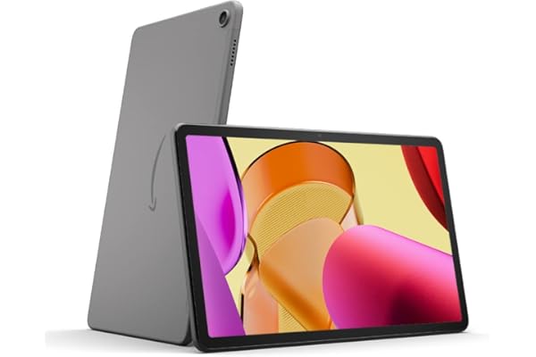 Amazon Fire Max 11 tablet, vivid 11” display, all-in-one for streaming, reading, and gaming, 14-hour battery life, optional stylus and keyboard, 64 GB, Gray