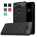 Dretal for LG V35 ThinQ Case, Carbon Fiber Shock Resistant Brushed Texture Soft TPU Phone case Anti-Fingerprint Flexible Full-Body Protective Cover for LG V35 ThinQ (Black)