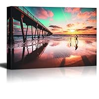 Canvas Wall Art Father's Day Theme Canvas Prints Home Artwork Decoration for Living Room Bedroom - 12x18 inches