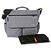 Skip Hop Dash Signature Messenger Diaper Bag, Heather Grey
