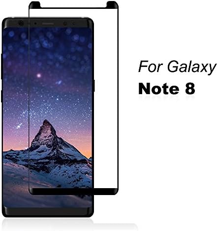 Galaxy Note 8 Screen Protector Tempered Glass, [1 Pack ] Patuo Screen Protector for Note 8, [3D Glass, Full Coverage]