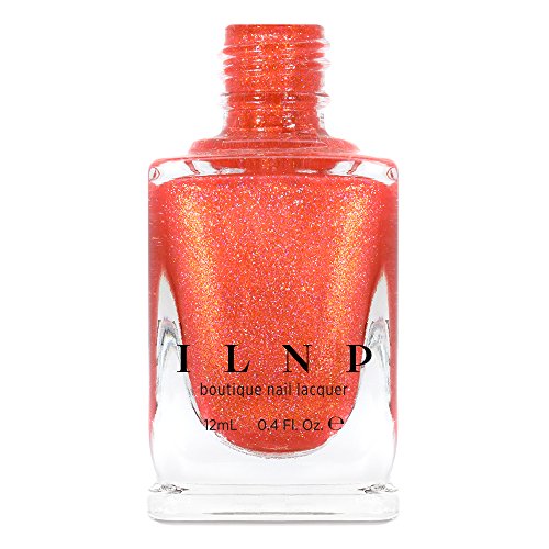 ILNP On Location - Orange Coral Holographic Nail Polish