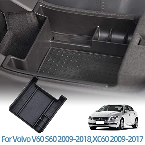 Vesul Center Console Armrest Storage Box Compatible with Volvo XC60