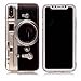 Iphone X Case, Cute Cartoon Case, Urberry 3D Soft Cover for Iphone X with A Free Screen Protector (Black)