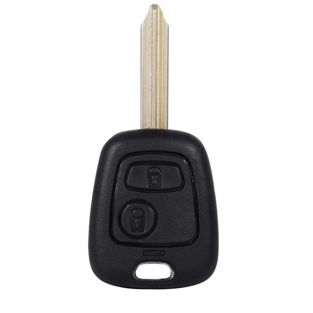 Key Shell, 2 Buttons Key Fob, 2 Buttons Remote Uncut Blank Blade Key Fob Shell Case For Citroen Saxo Xsara Picasso Berlingo