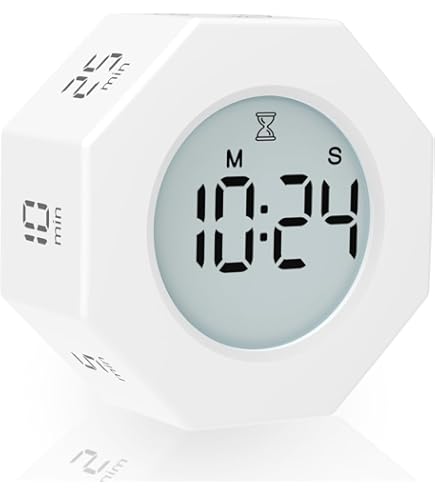 Timer A Cubo Timer Di Produttivà Conto Alla Rovescia Personalizzato Sensore Di Gravà Timer Ribaltamento Per Attivà, Lavoro, Studio, Cucina
