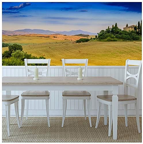 azutura Toscana panorámica Fotomurales Paisaje Italia murales pared