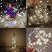 Moreplus 72ft Solar Powered String Lights 8 Modes Copper Wire Lights Indoor/Outdoor Waterproof Decorative String Lights for Patio Garden Wedding Christmas Decor