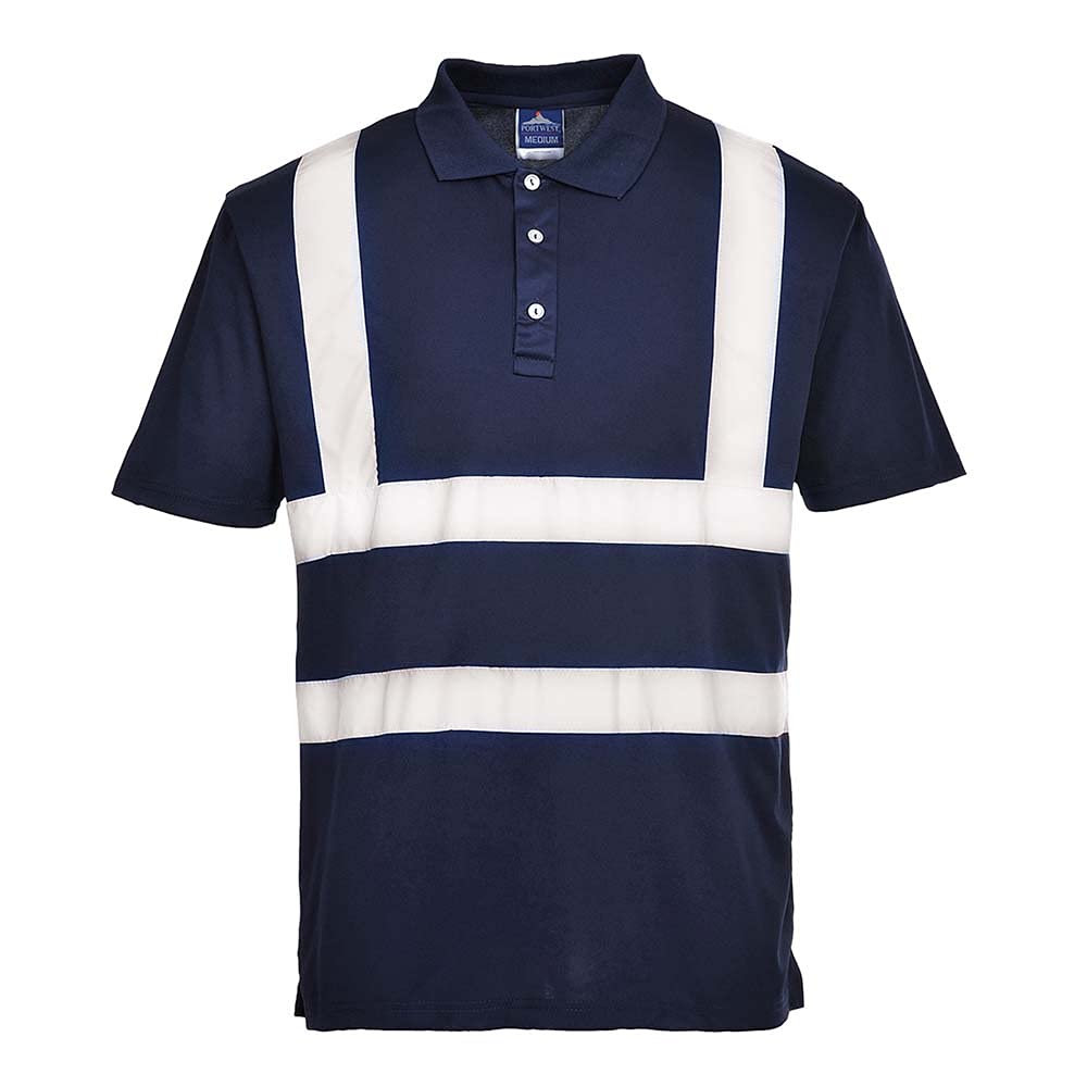 Portwest Iona Poloshirt, Size: S, Colour: Navy, F477NARS