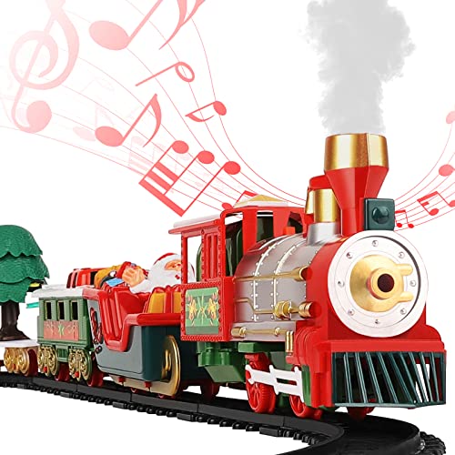 Christmas Train Set, Electric Train Set For Christmas, Toy Train Set