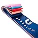 Upperlux Premium Resistance Exercise Loop Bands - Set of 5 with Carry Bag - Gym Strength Training, Home Workout and Physical Therapy