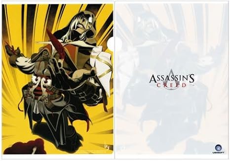 Amazon アサシンクリード アート展 クリアファイル 細川誠一郎 キャラクターデザイナー 株式会社サイバーコネクトツー アニメ 萌えグッズ 通販