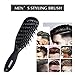 FIXBODY Vented Brush with Boar Bristle for Blow Drying, Styling and Solon, Curved Design Detangling Hair Brush for Men and Women, Massage Scalp and Added Extra Volume