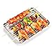 Baking Sheet with Wire Rack, Cookie Sheet Baking Pan Toaster Oven Tray with Cooling Rack, Stainless Steel Eighth Sheet Pan with Rack 9' x 7' x 1', Healthy & Non Stick & Dishwasher Safe