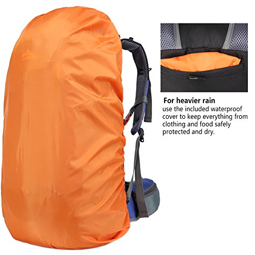 loowoko 50l hiking backpack