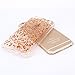 BAISRKE iPhone 6 Case, iPhone 6s Spark Glitter Case Shine Stars Clear Transparent Soft Gel TPU Back Cover for iPhone 6 6S - Rose Gold