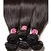 Unice Hair 7a Malaysian Straight Hair 4 Bundles Virgin Unprocessed Human Hair Wefts Hair Extensions Deal with Mixed Lengths 100% Human Hair Extensions