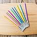 20 Count Party Long Thin Cake Candles Metallic Birthday Candles in Holders for Birthday Cakes Decorations, Rainbow