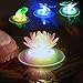 pearlstar Solar Floating Pool Lights Outdoor Pond Decoration Lighting Waterproof Color Changing LED Garden Lotus Lamp for Swimming Pool, Lily Pond, Birdbath, Home, Yard (Lotus-1 Pack)