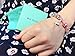 Pink Unicorn Birthday Charm Bracelet Jewelry Gifts for Girls (7.5)